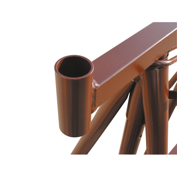 Folding jack | 'Compact S' | galvanized | wide: 1,20 m | Size 1 Height: 0.75 m - 1.30 m